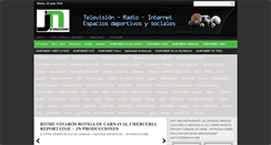 Desktop Screenshot of jntv.es